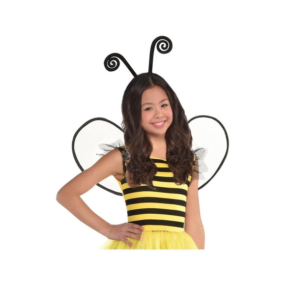 BRAND NEW girl bee bumblebee halloween costume size L 12-14 - Picture 1 of 8